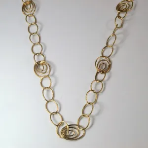 10k Layered Fancy Chain | 46" |