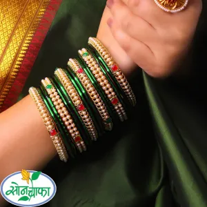 ALLURING MOTI BANGLES