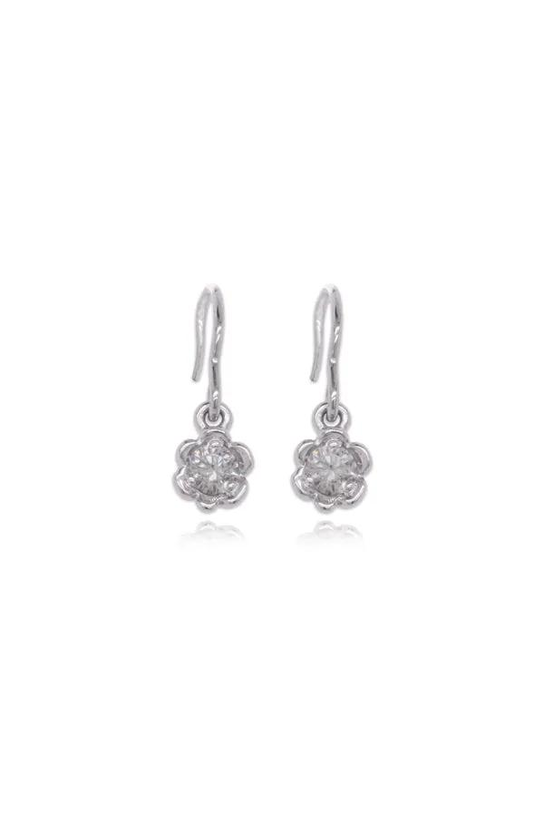 Barnacles ~ 3.5mm Gold Diamond Earrings