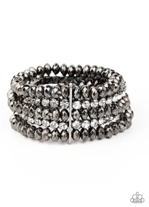 Best of LUXE - Black Bracelet - Paparazzi Accessories