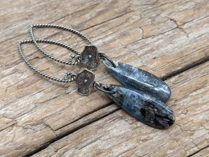 Blue Kyanite Earrings