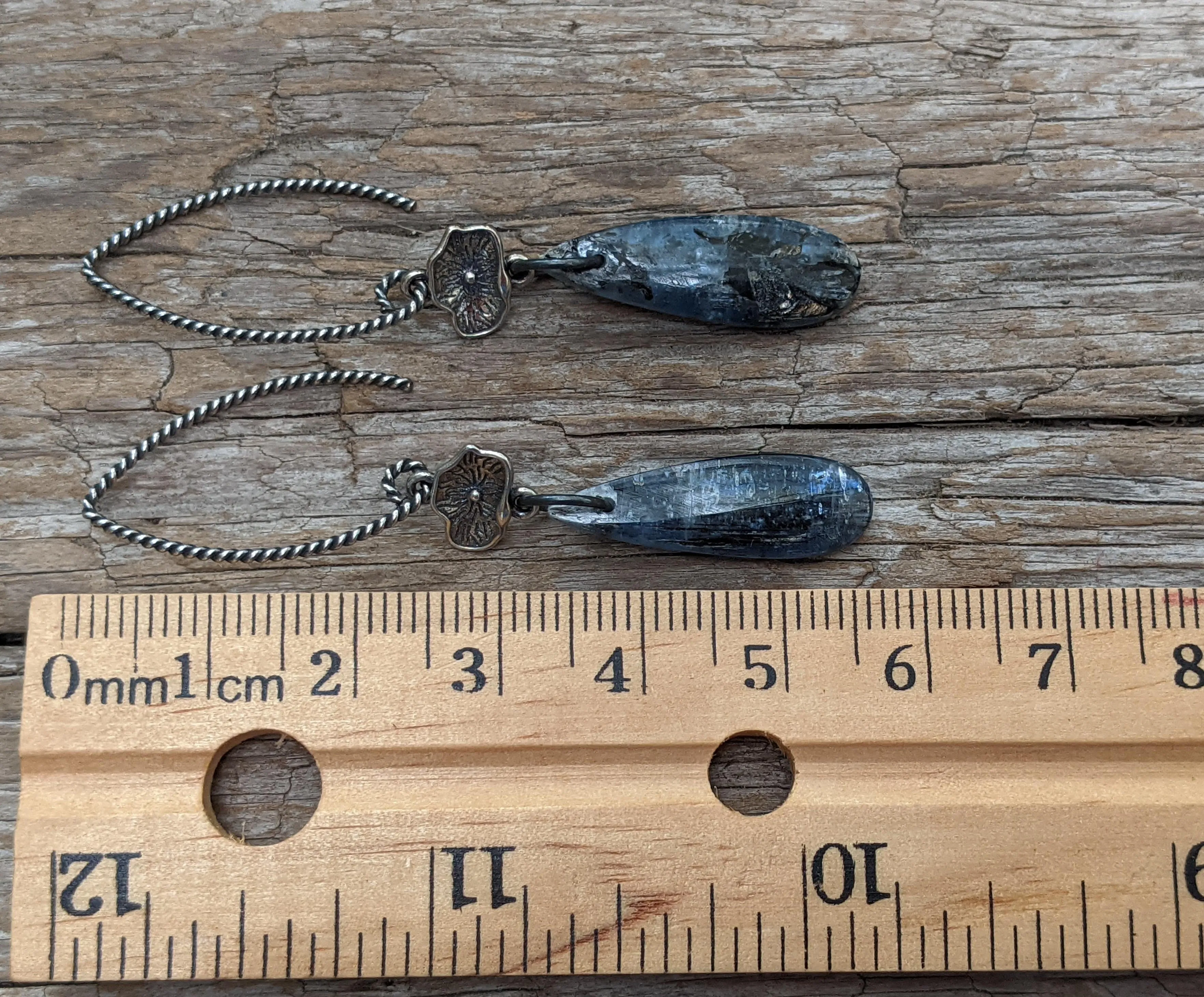 Blue Kyanite Earrings