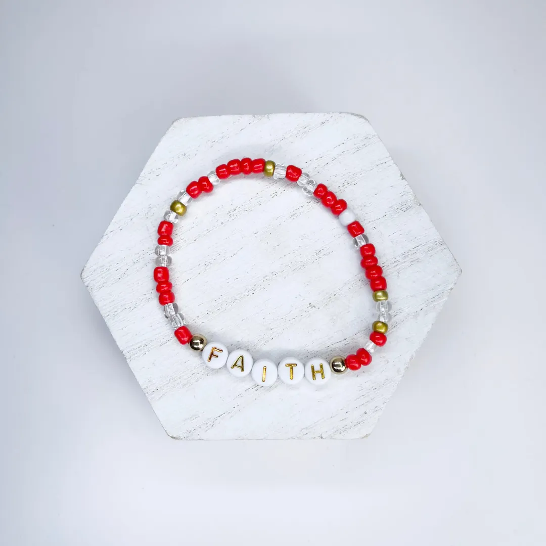 Buy 3 for $10 | Christmas Friendship Stretch Bracelets