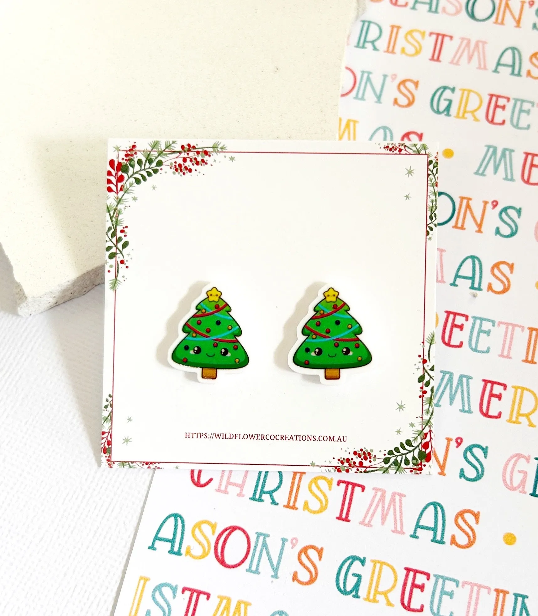 Christmas Tree Studs