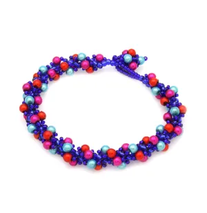 Cobalt Pop Spiral Rope Bracelet Kit