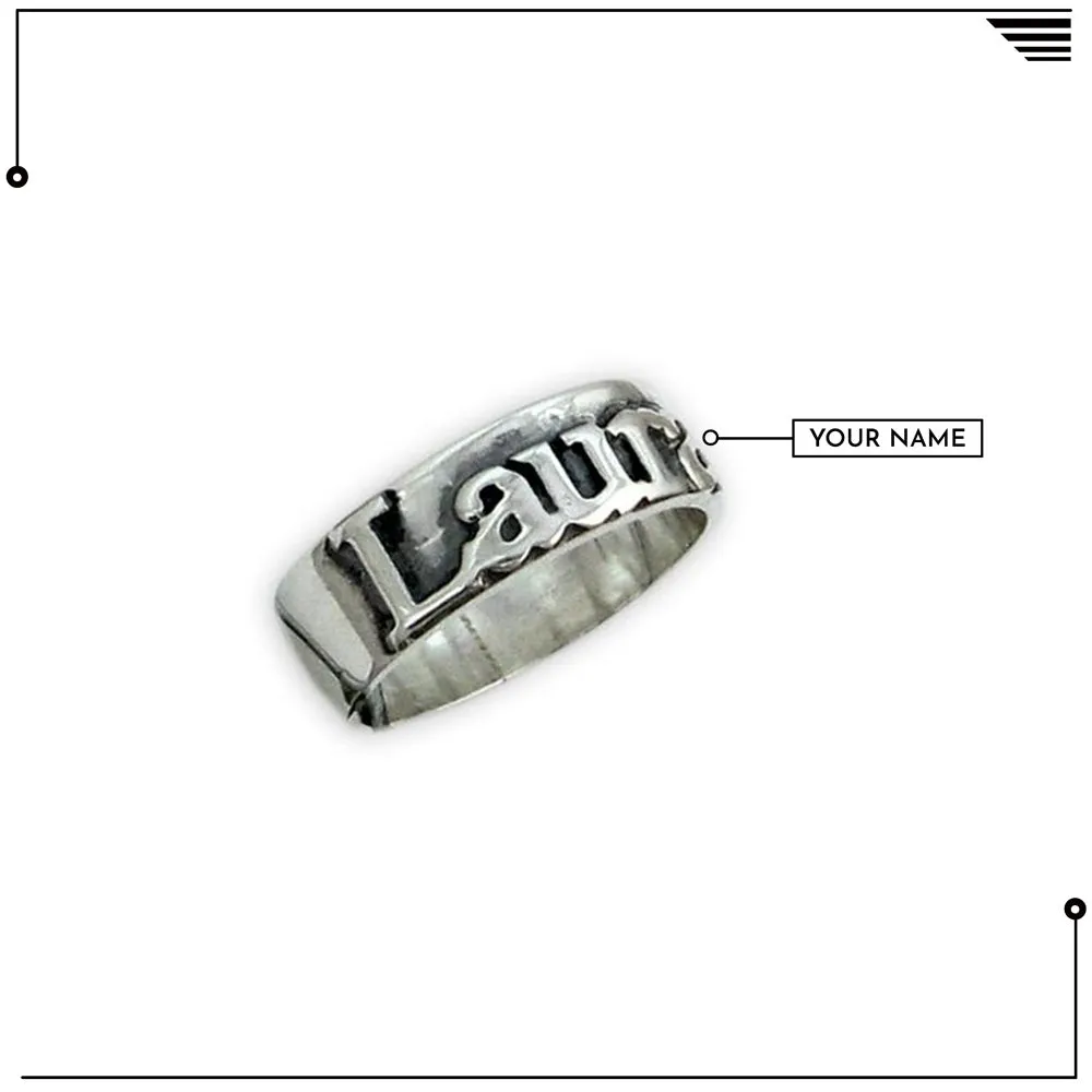 Cool and Customized Name Rings