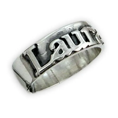 Cool and Customized Name Rings