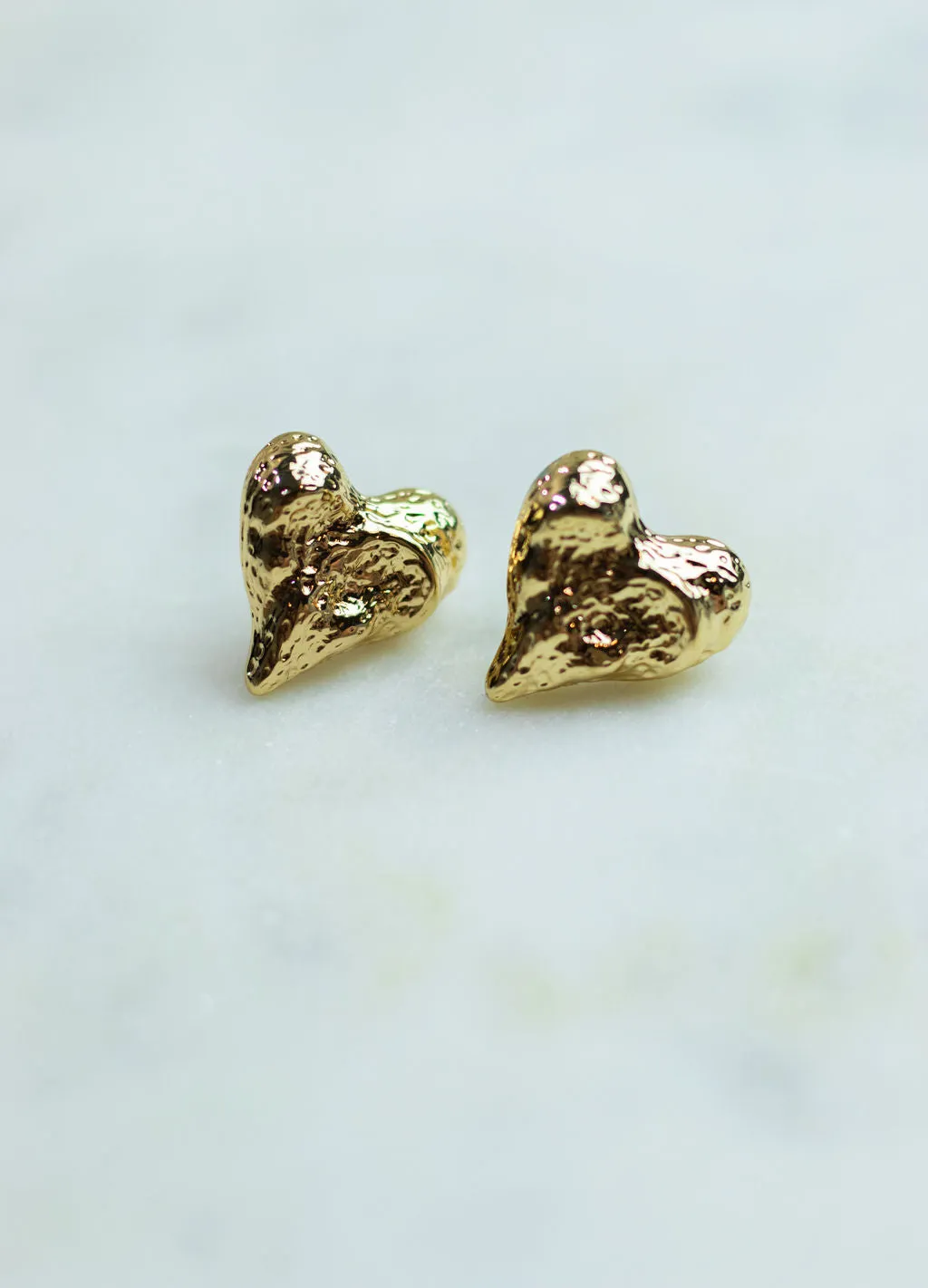 Creative Hearts Stud Earrings