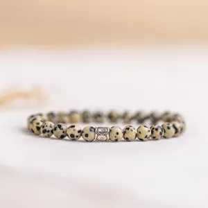 Dalmatian Jasper Bracelet - Ayana Collection