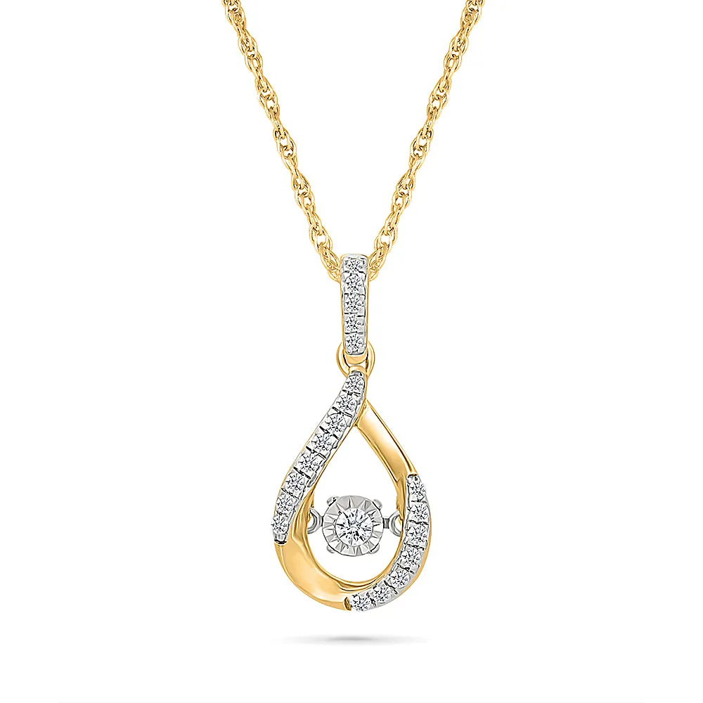 Drizzle Diamond Pendant