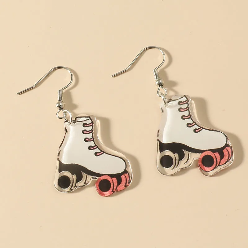 Earrings Creative Trendy Acrylic Personality Niche