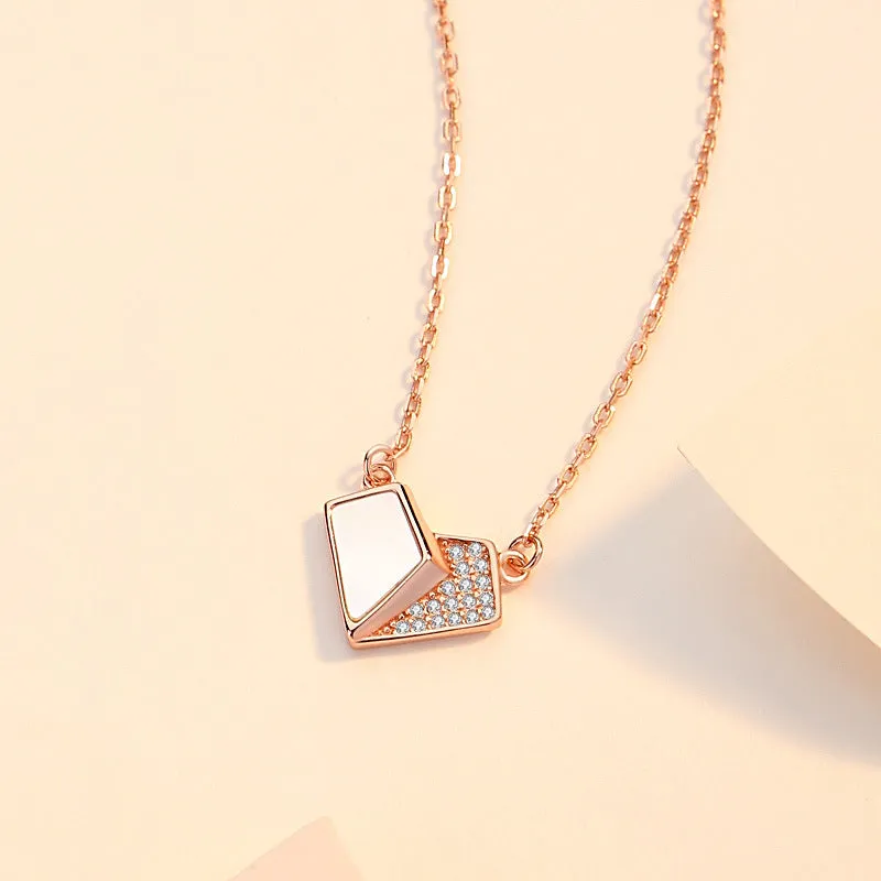 Engravable Matching Hearts Couple Necklace Set