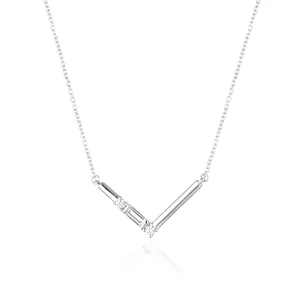 GEORGINI THE LAYERED EDIT TIGA NECKLACE SILVER