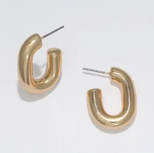 Gold Hoop Earrings