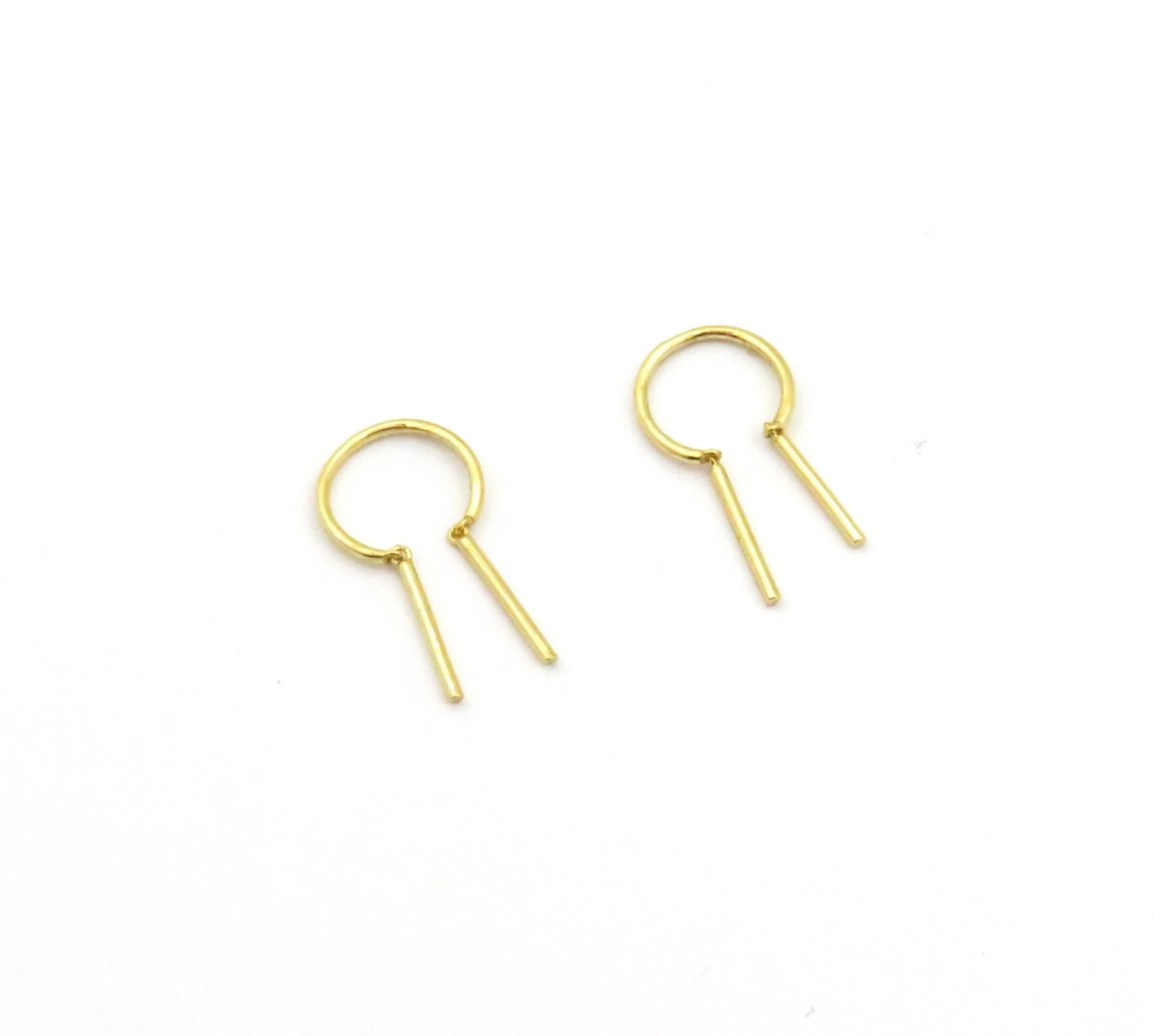 Gold Simple Threader Earrings