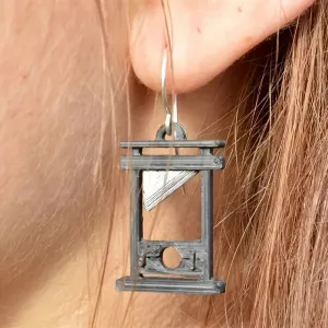 Gothic Retro Guillotine Earrings