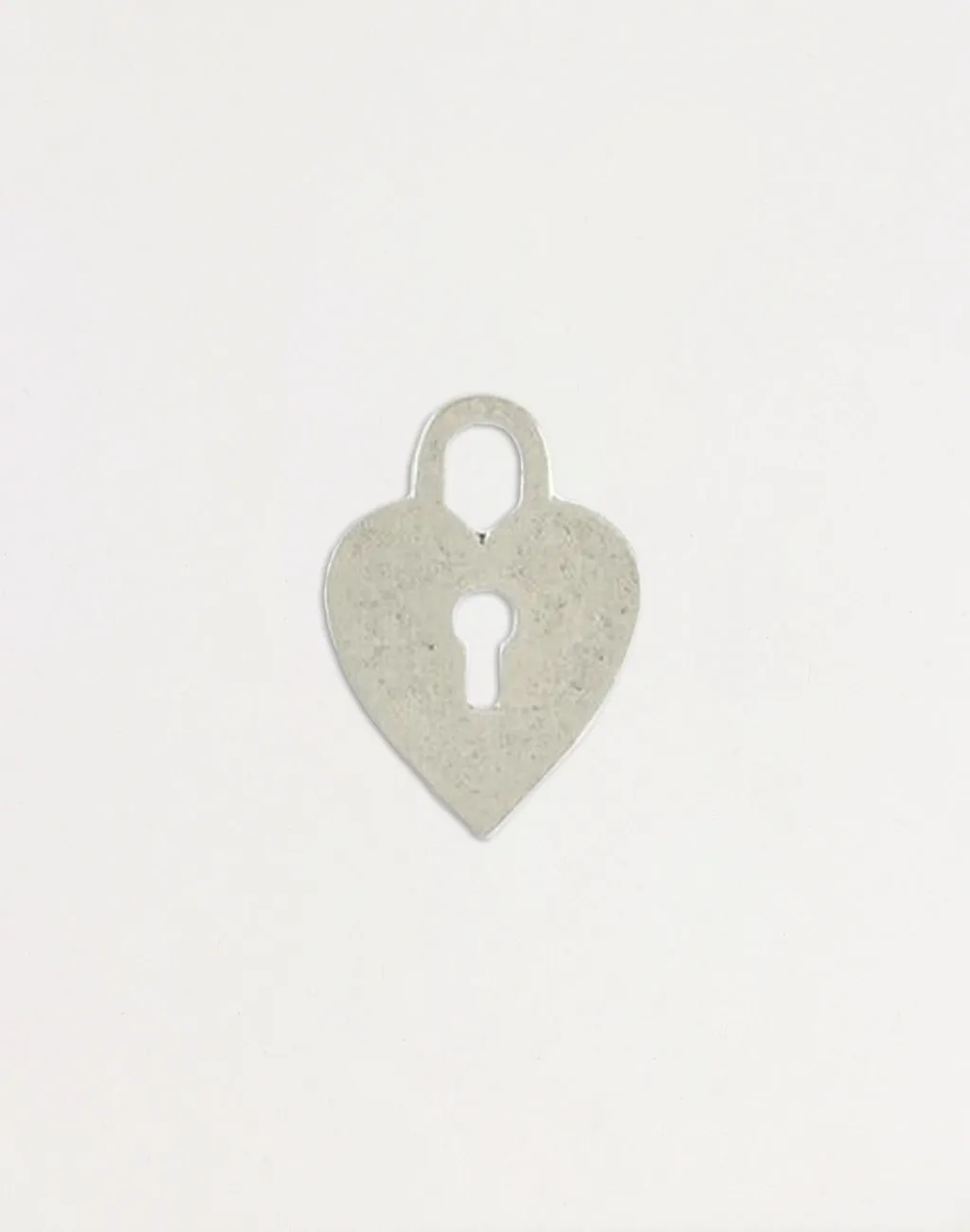 Heart Lock Blank, 24x17mm, (1pc)