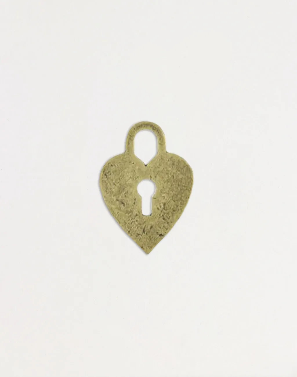 Heart Lock Blank, 24x17mm, (1pc)