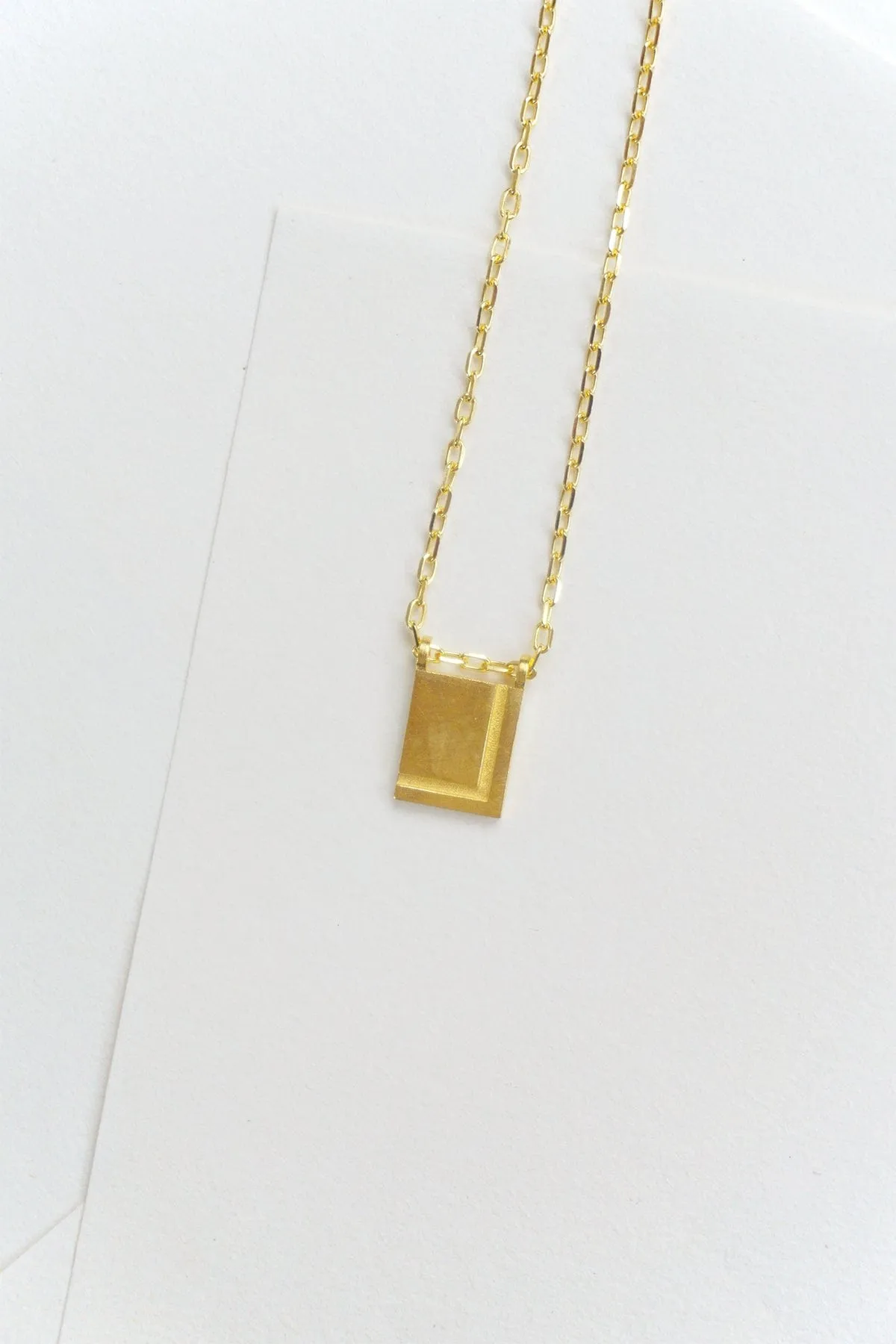 Initial Necklace - Gold Plated