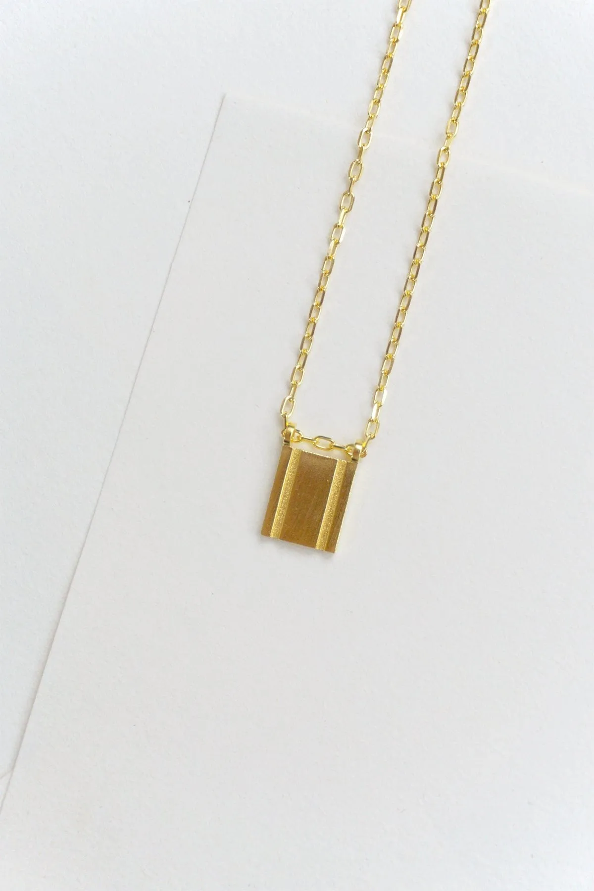 Initial Necklace - Gold Plated