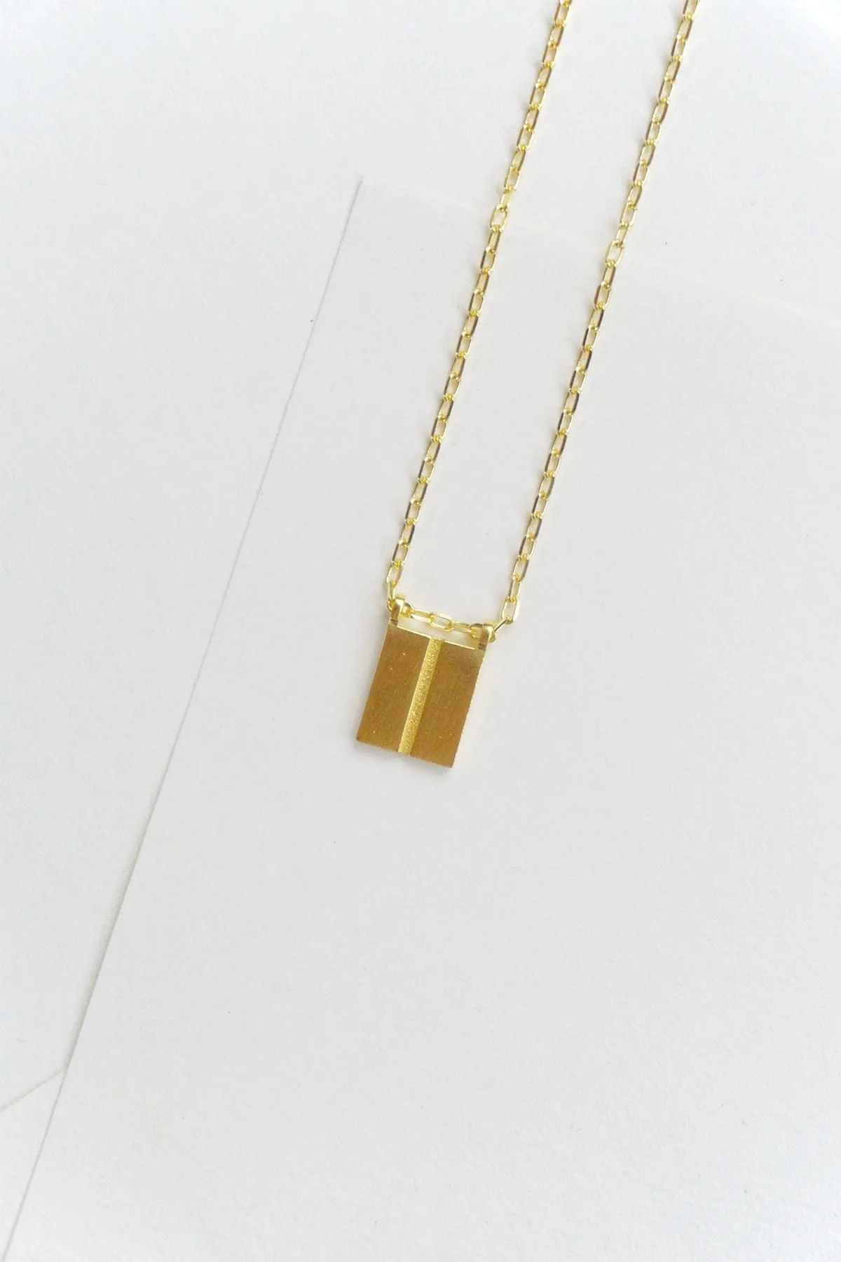 Initial Necklace - Gold Plated