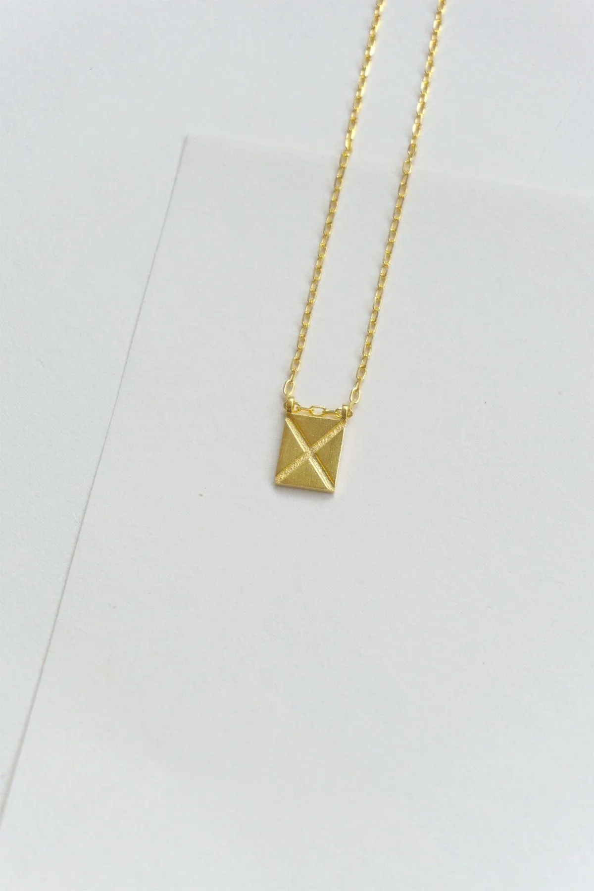 Initial Necklace - Gold Plated