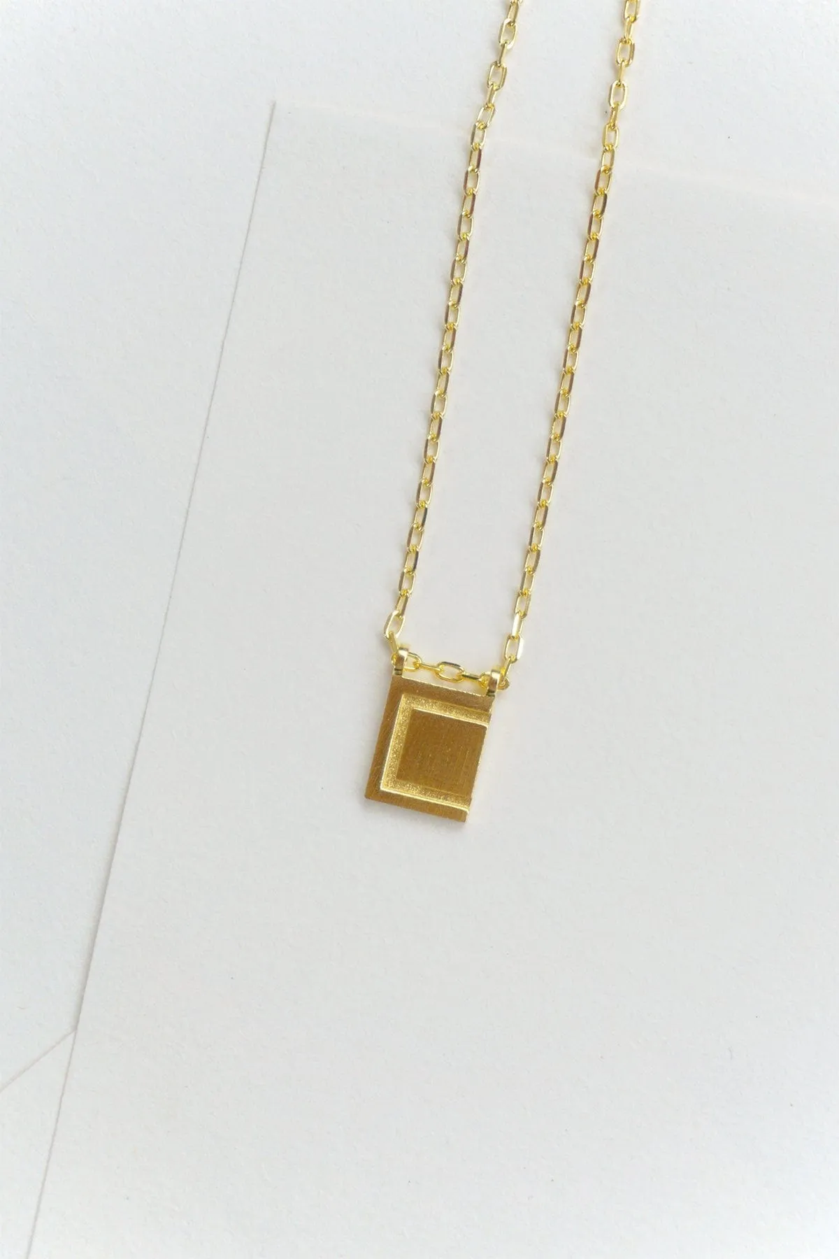 Initial Necklace - Gold Plated