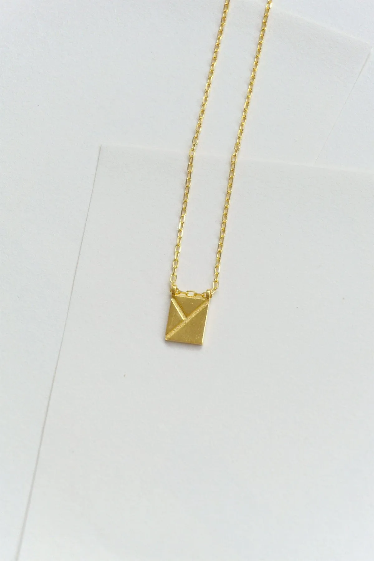 Initial Necklace - Gold Plated