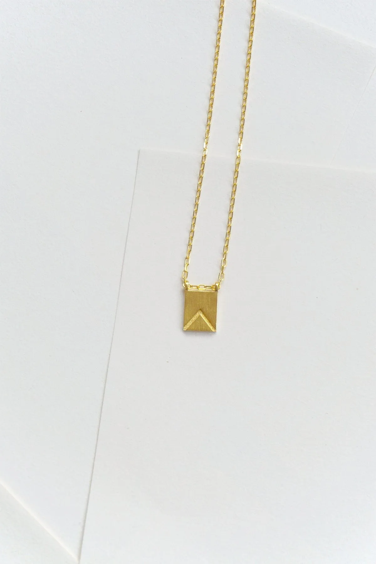 Initial Necklace - Gold Plated