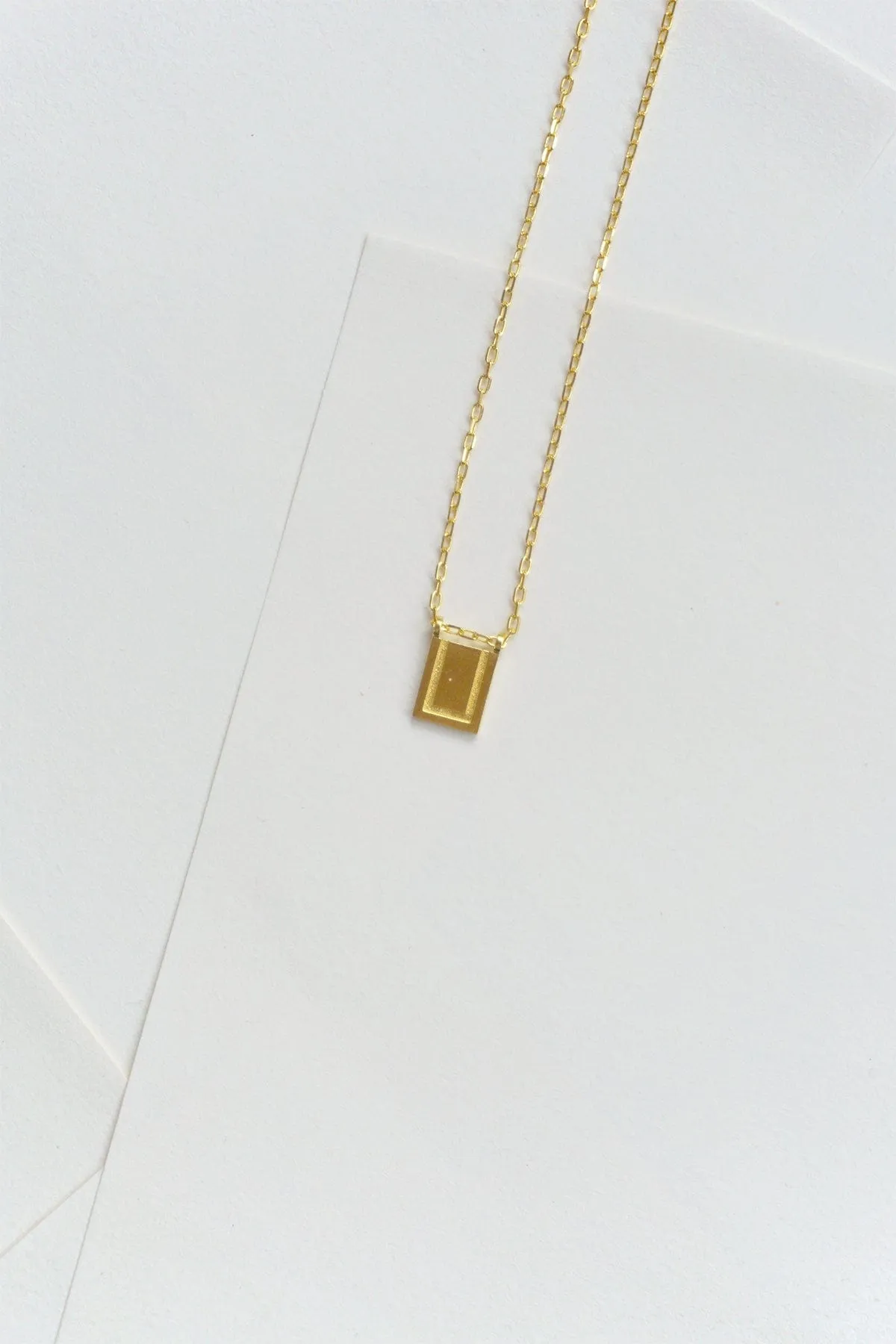 Initial Necklace - Gold Plated