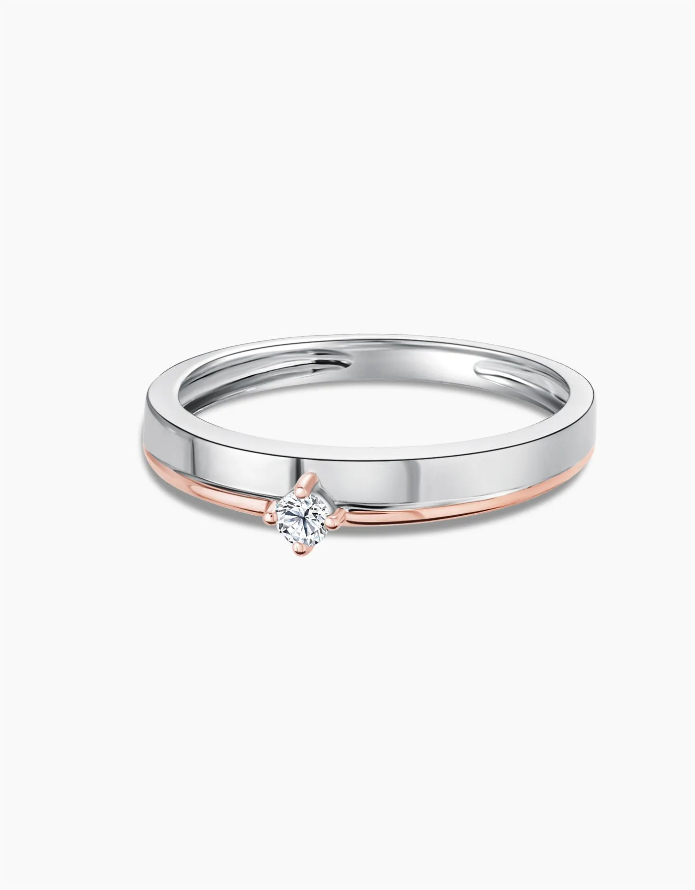 LVC Tresor Aria Diamond Wedding Band