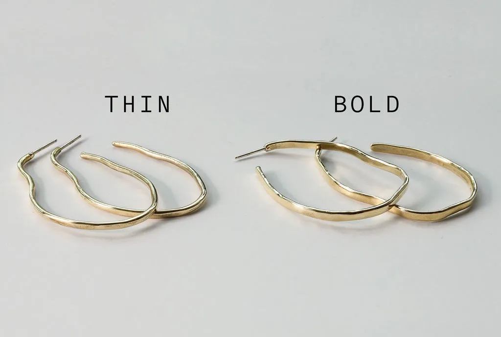 Maeve Bold Hoop Earrings