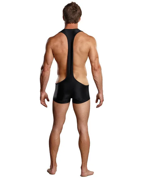 Male Power Sling Short Black L-xl