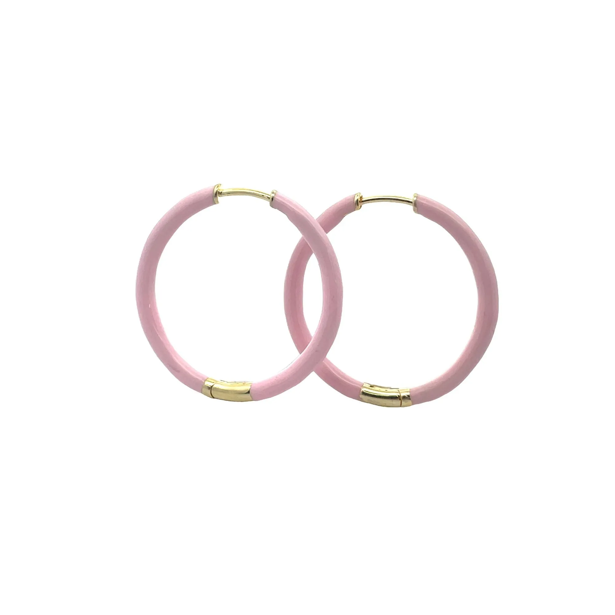 Modern Dark Off-Pastel Colored Hoops (L555)