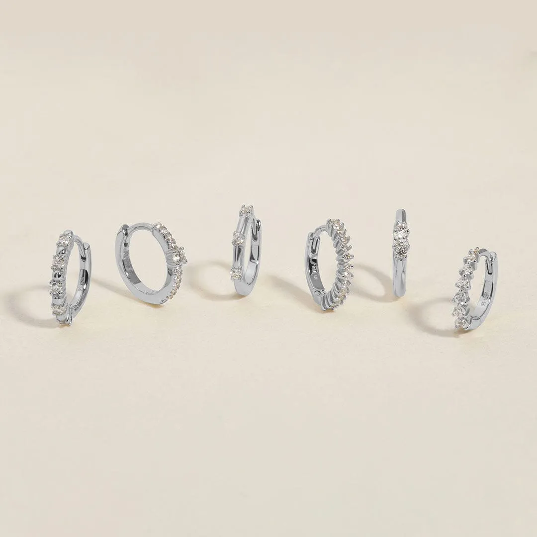 Murphy 6-piece hoop earring set