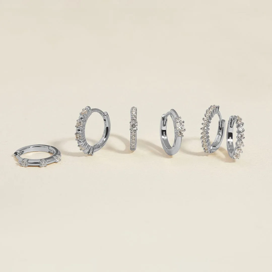 Murphy 6-piece hoop earring set