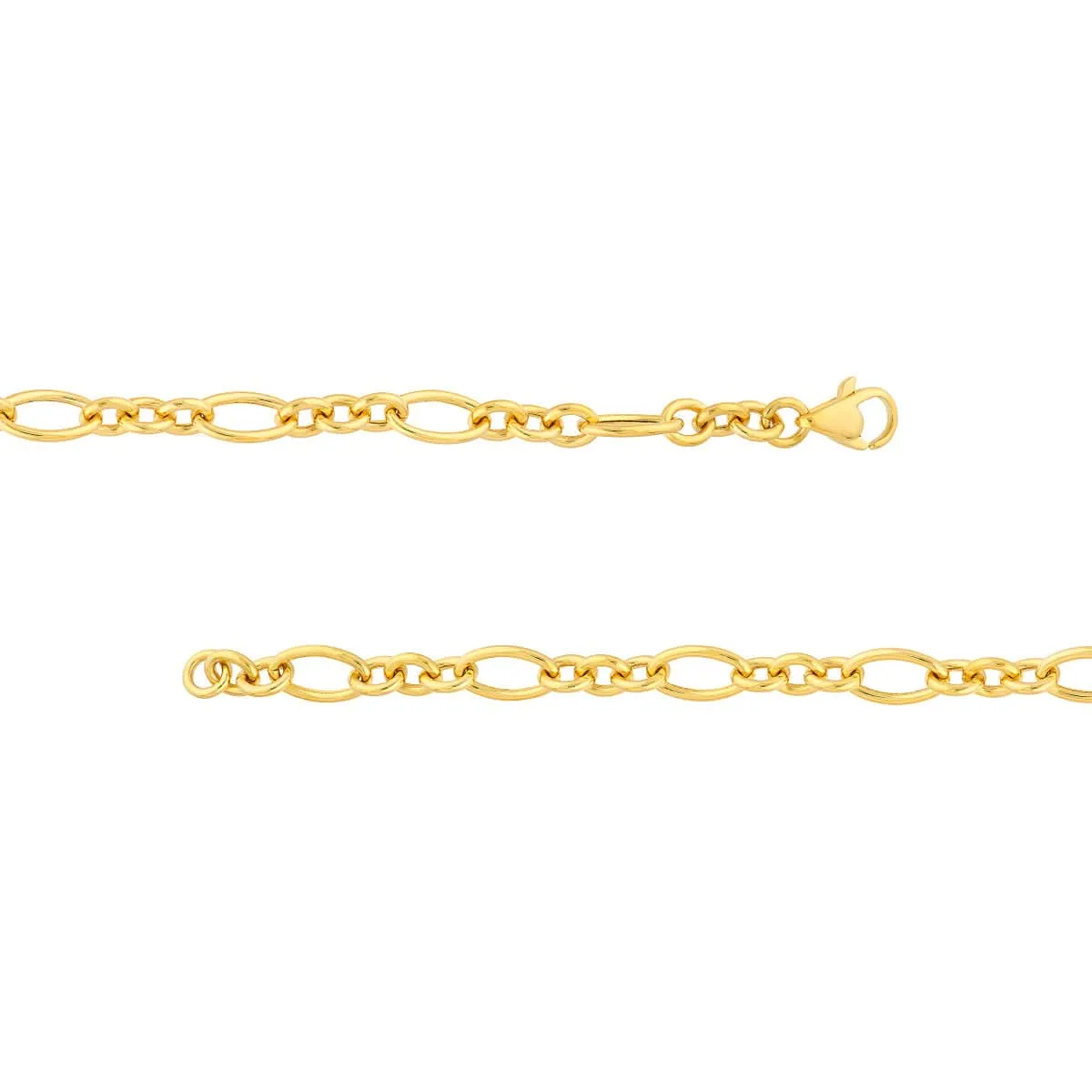 Oval-Link Hollow Chain