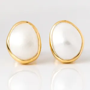 Pearl Simple Earrings