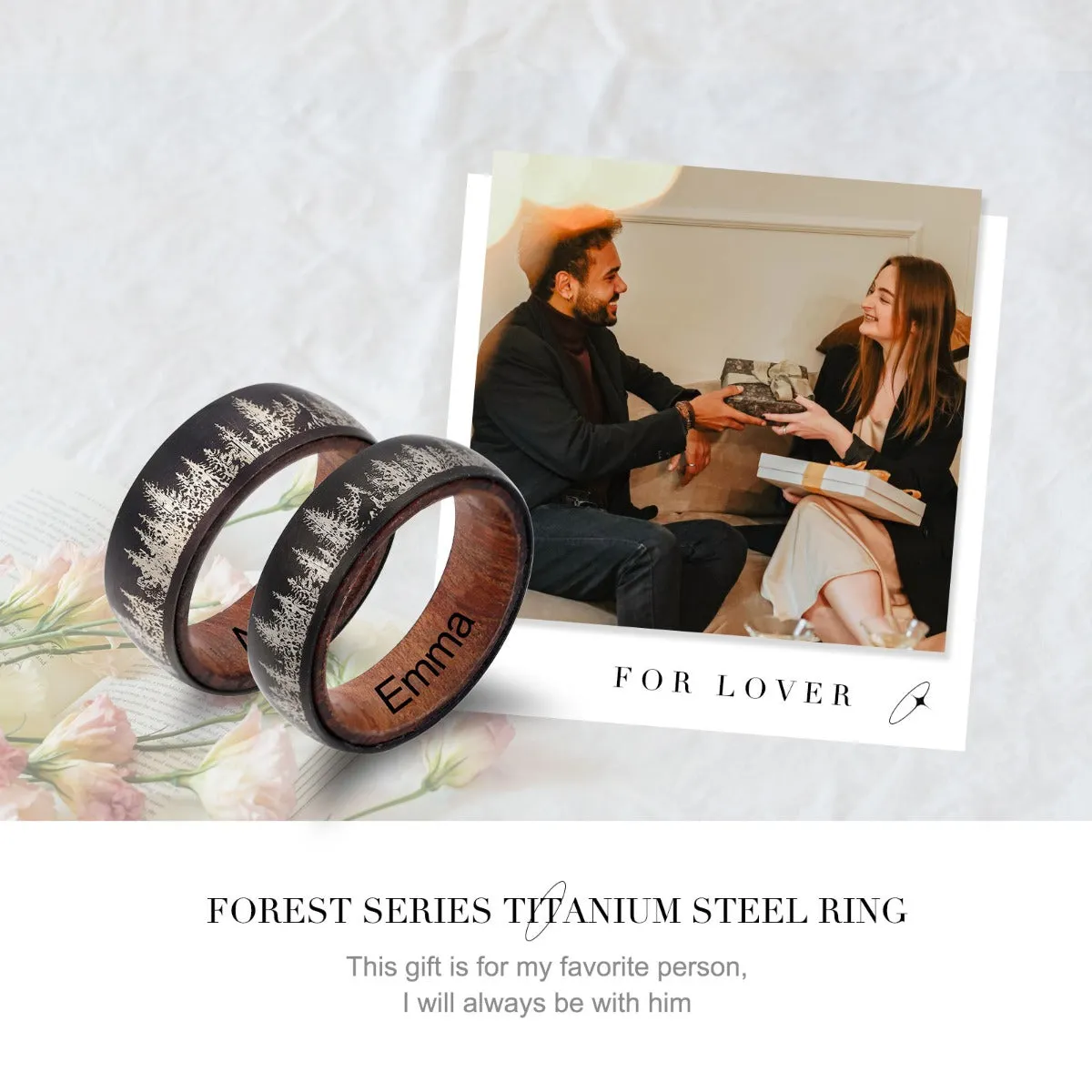 Personalized Couple Ring