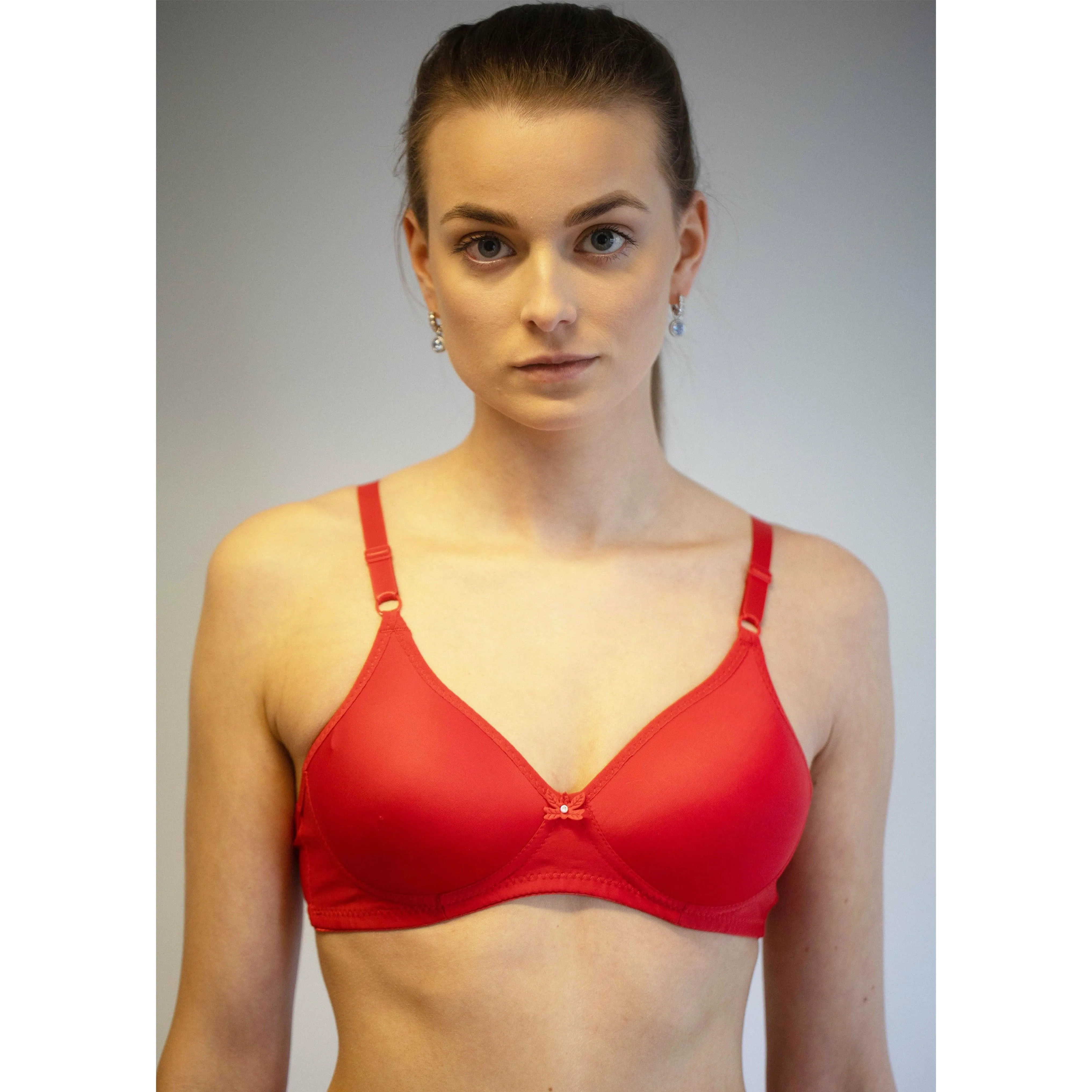 Pink Clarkia - Padded Non-Wired T-Shirt Bra