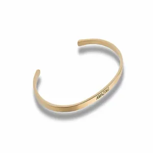 "Amazing" Gold Embracelet