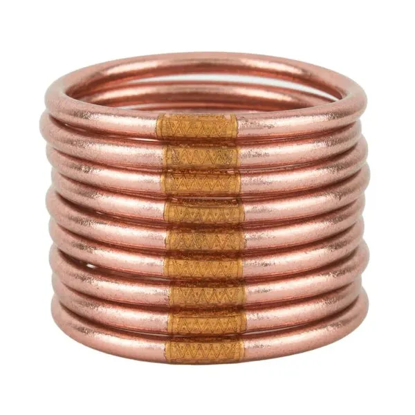 Rose Gold All Weather Bangles