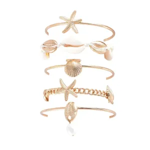 SHELL BE - Boho Bangle Set