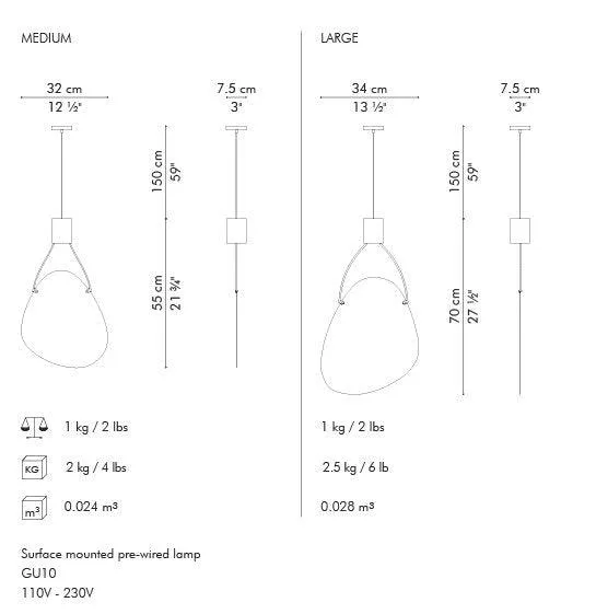 SHIREEN HANGING LAMP, MEDIUM