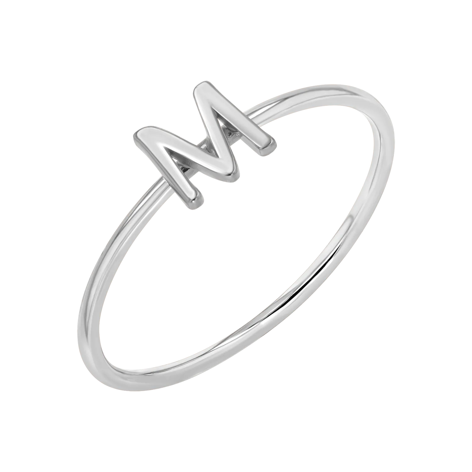 Solid Initial Letter Ring