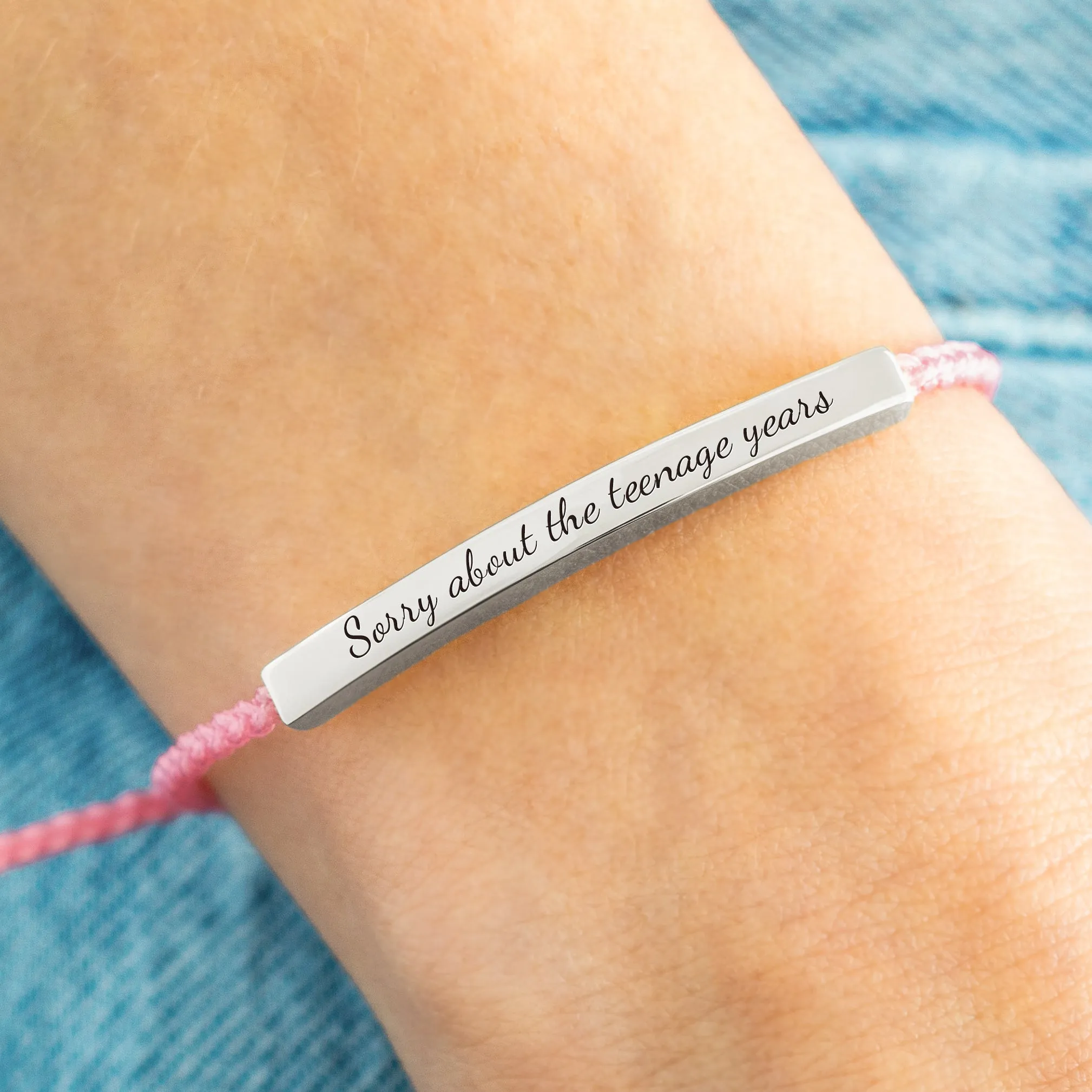 Sorry about the teenage years Inspire Bracelet