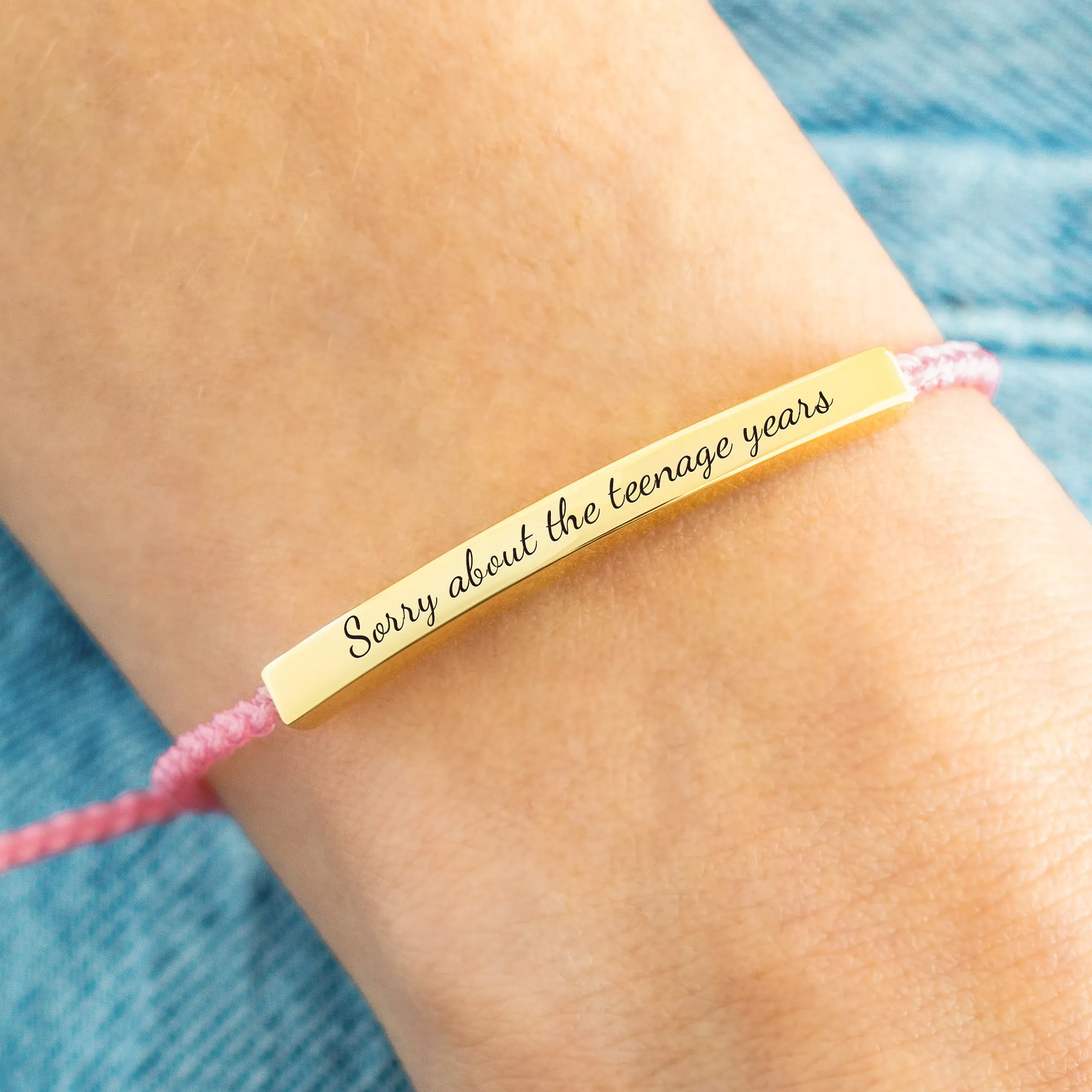 Sorry about the teenage years Inspire Bracelet