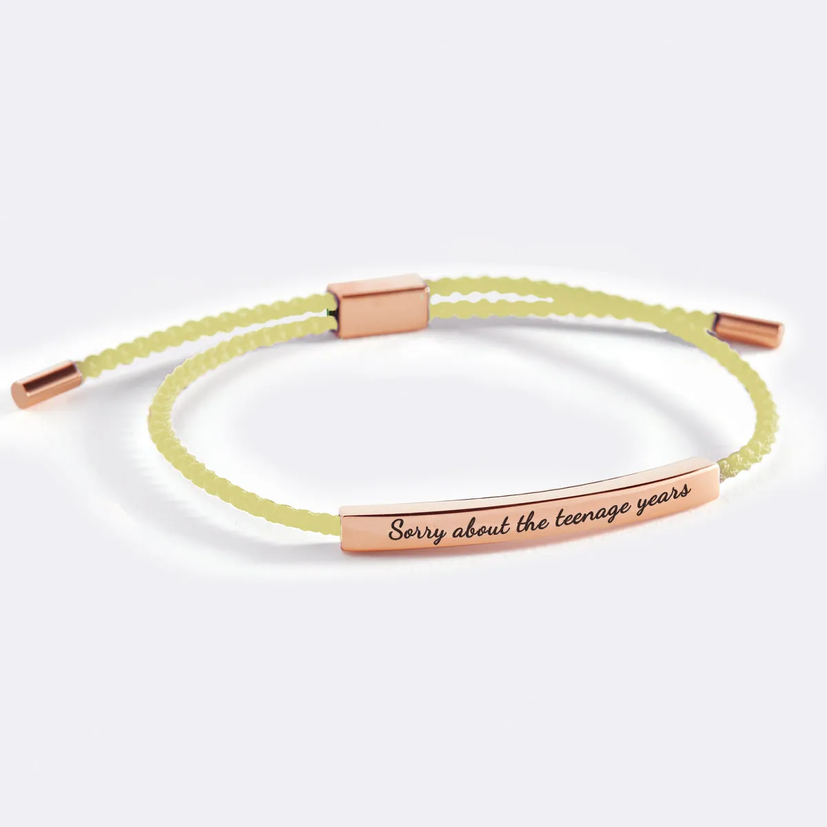 Sorry about the teenage years Inspire Bracelet