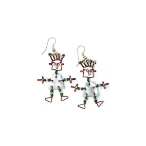 Tin Dancing Girl Earrings Creative Alternatives