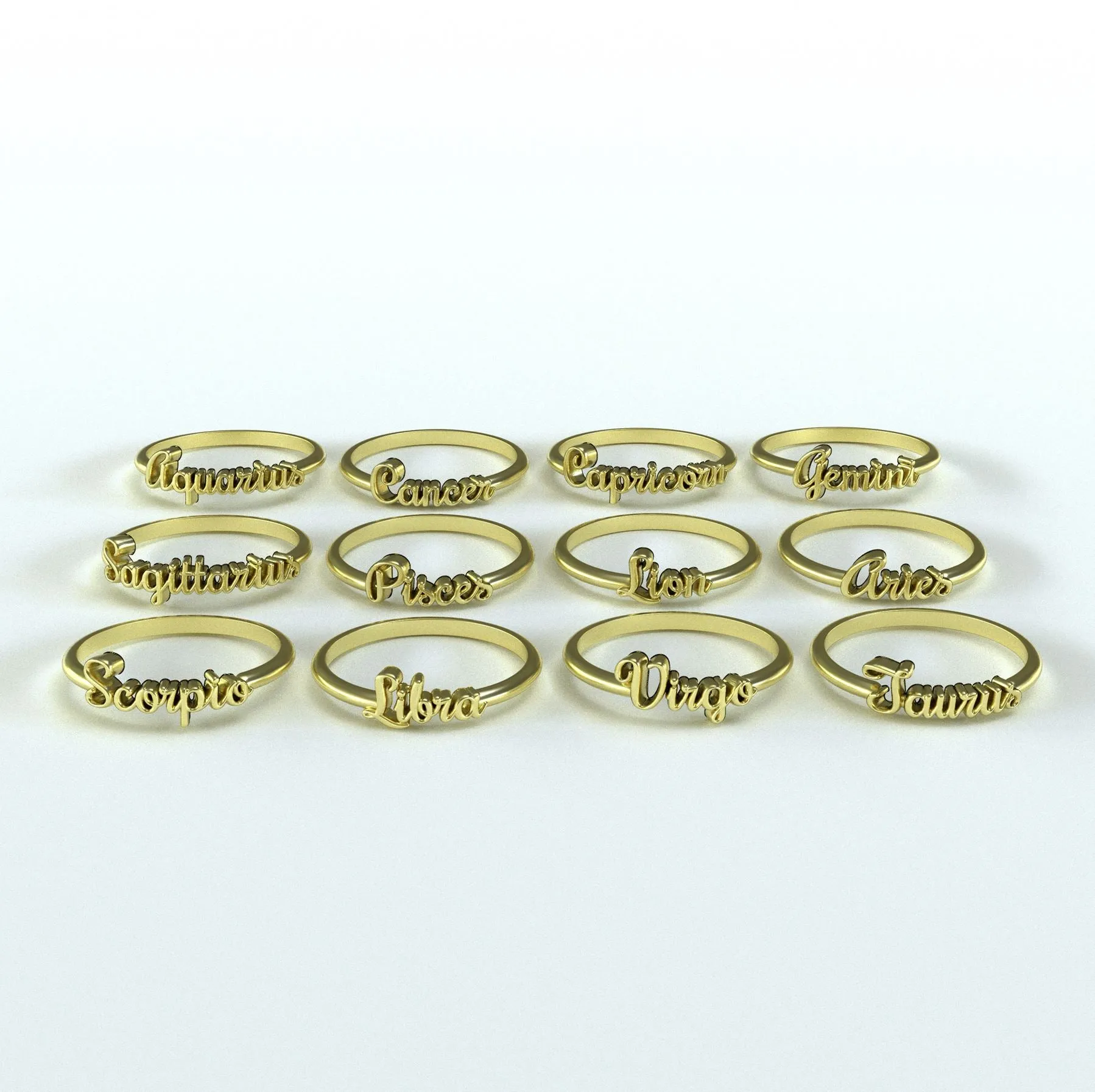 Zodiac Ring